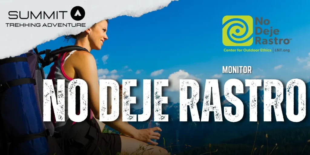 Curso Monitor No Deje Rastro para educación ambiental y buenas prácticas en actividades al aire libre.